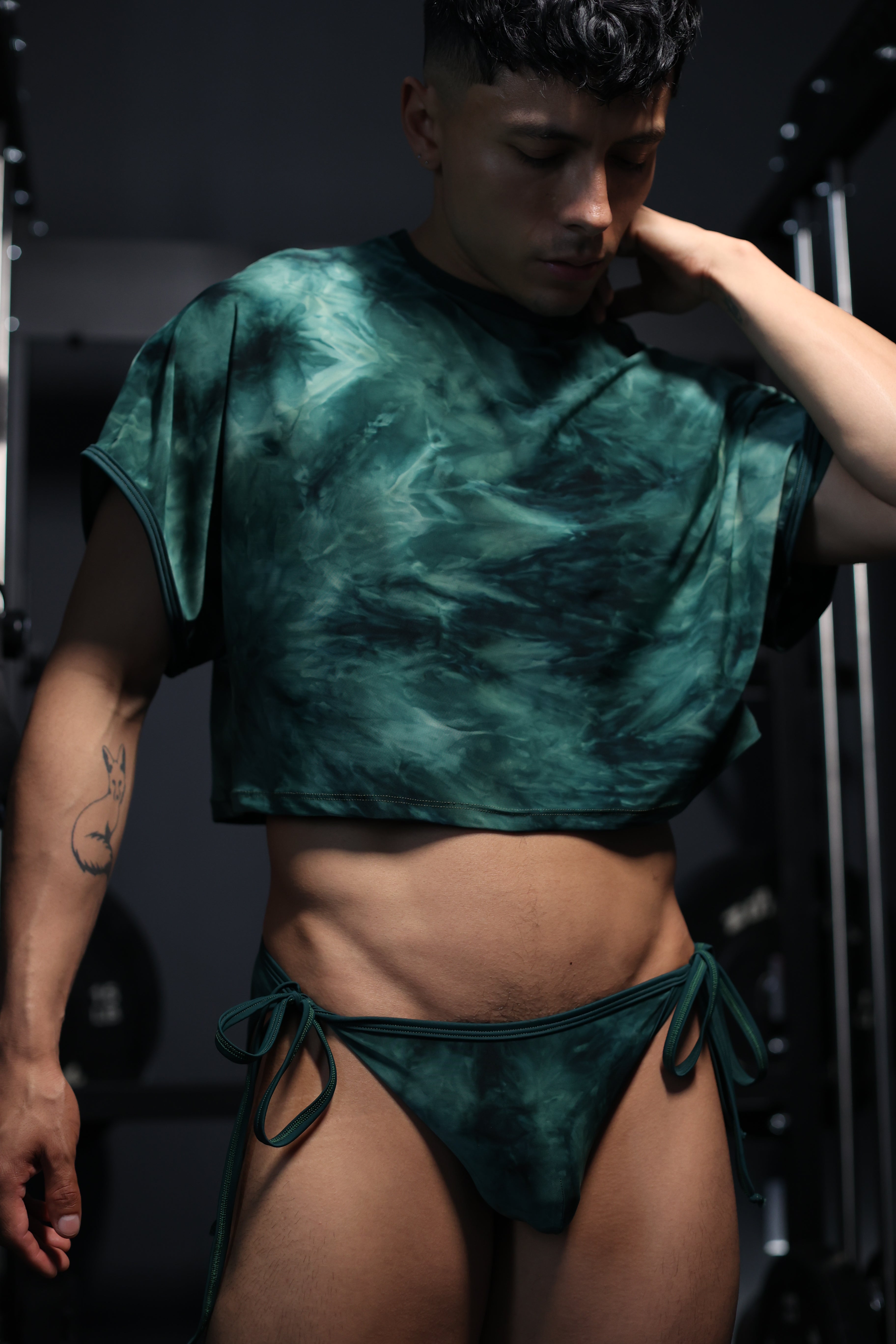 Emerald Mist Crop Top