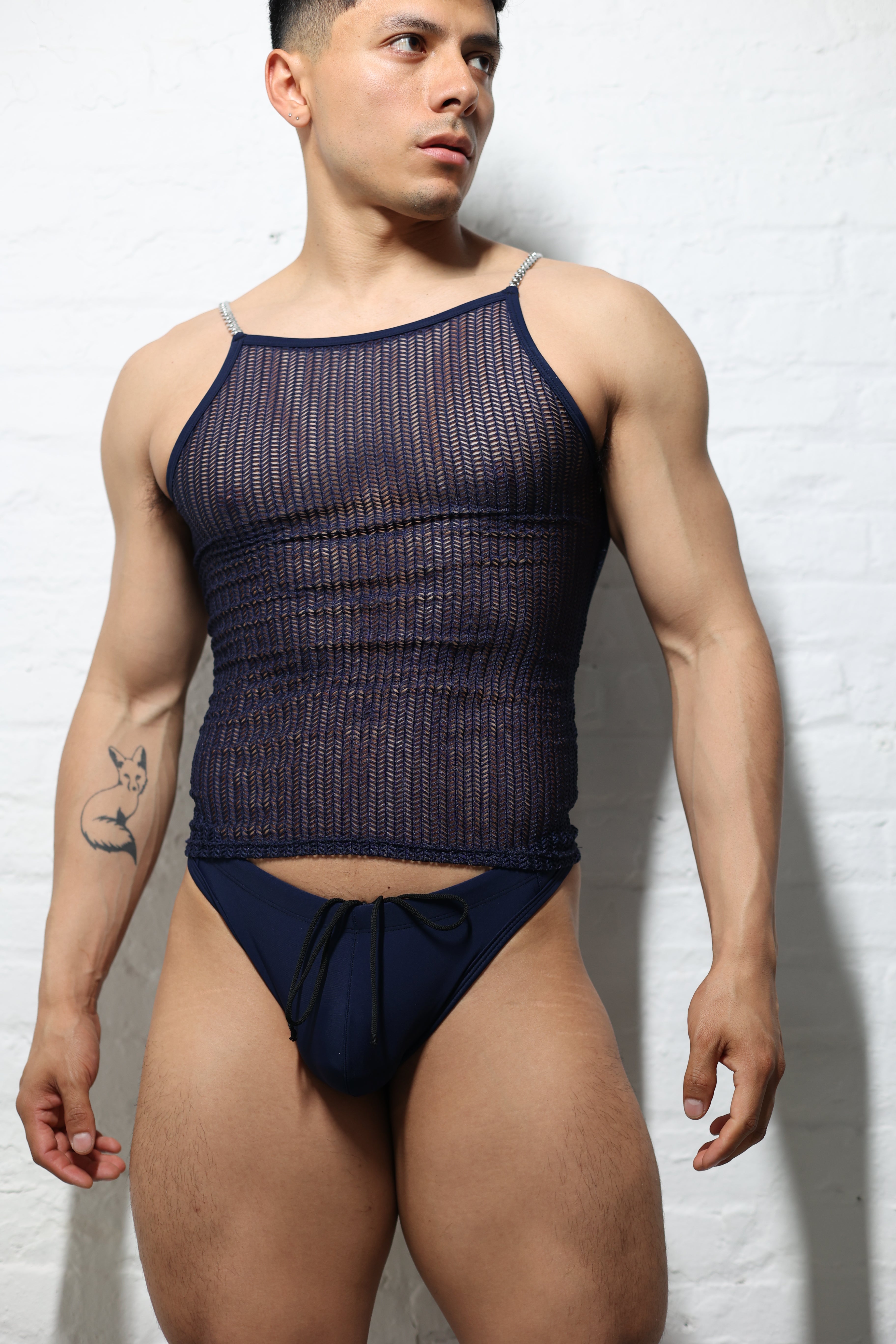 Notte Blue Swim Thong