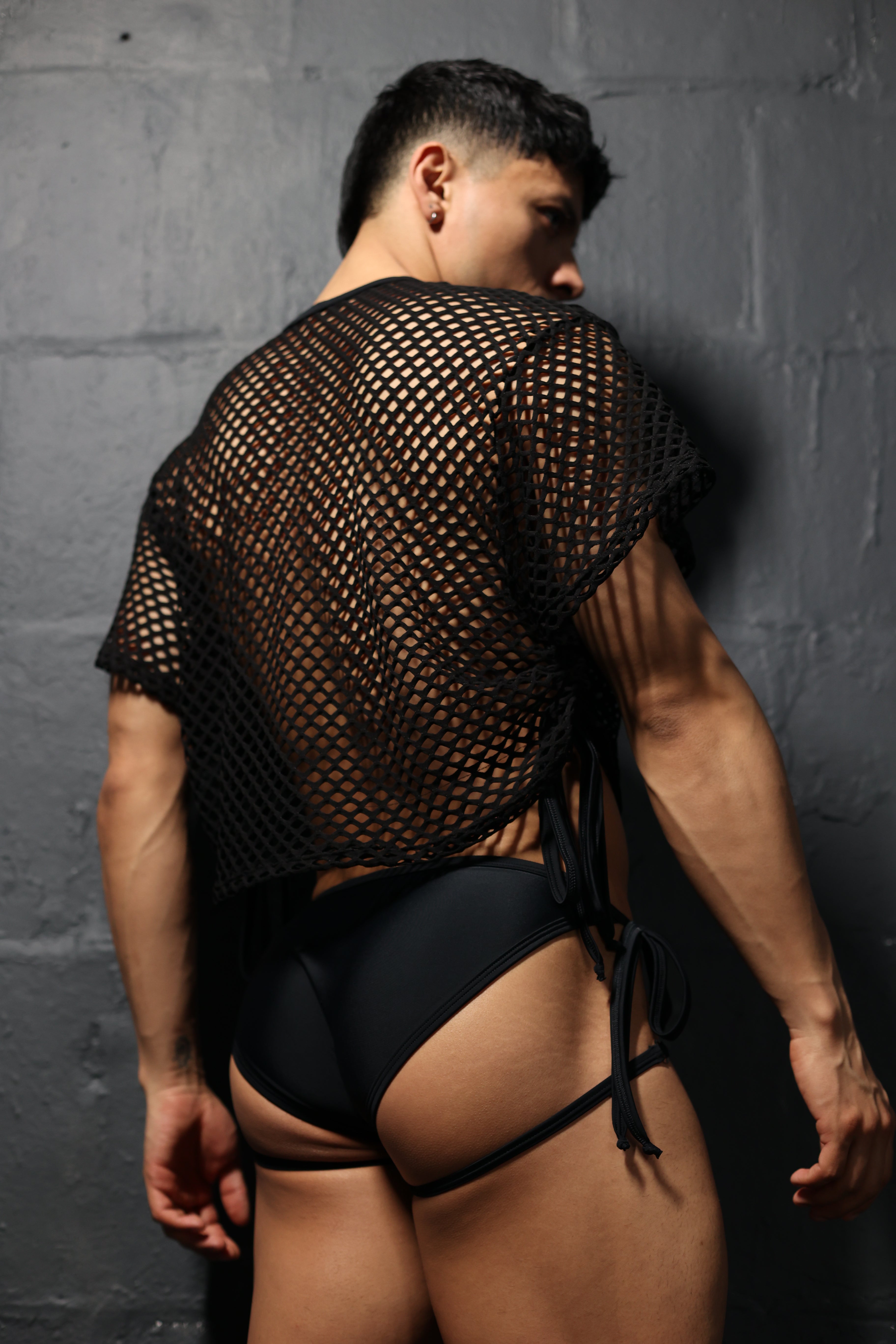 Haut court Nero String