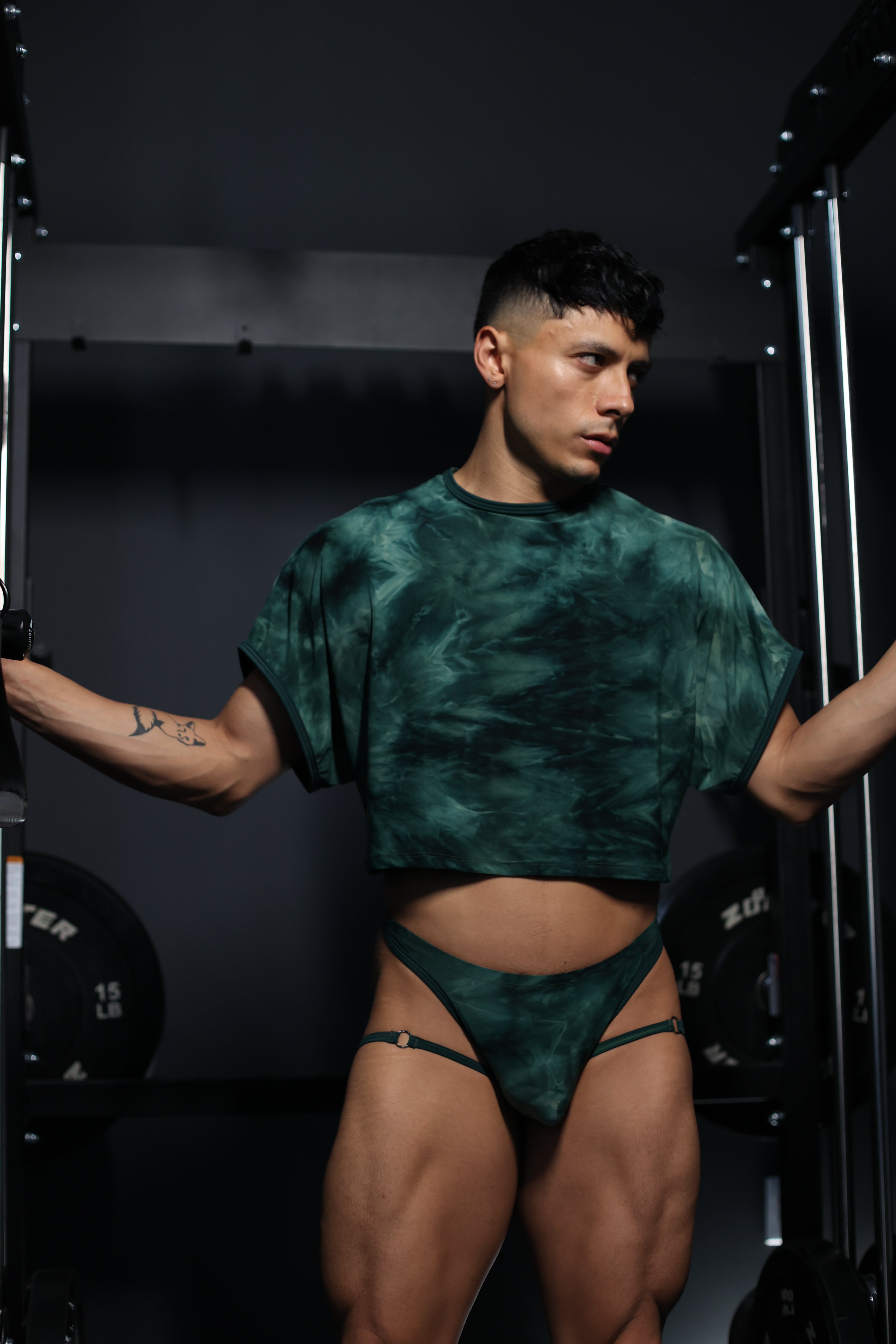 Emerald Mist Crop Top