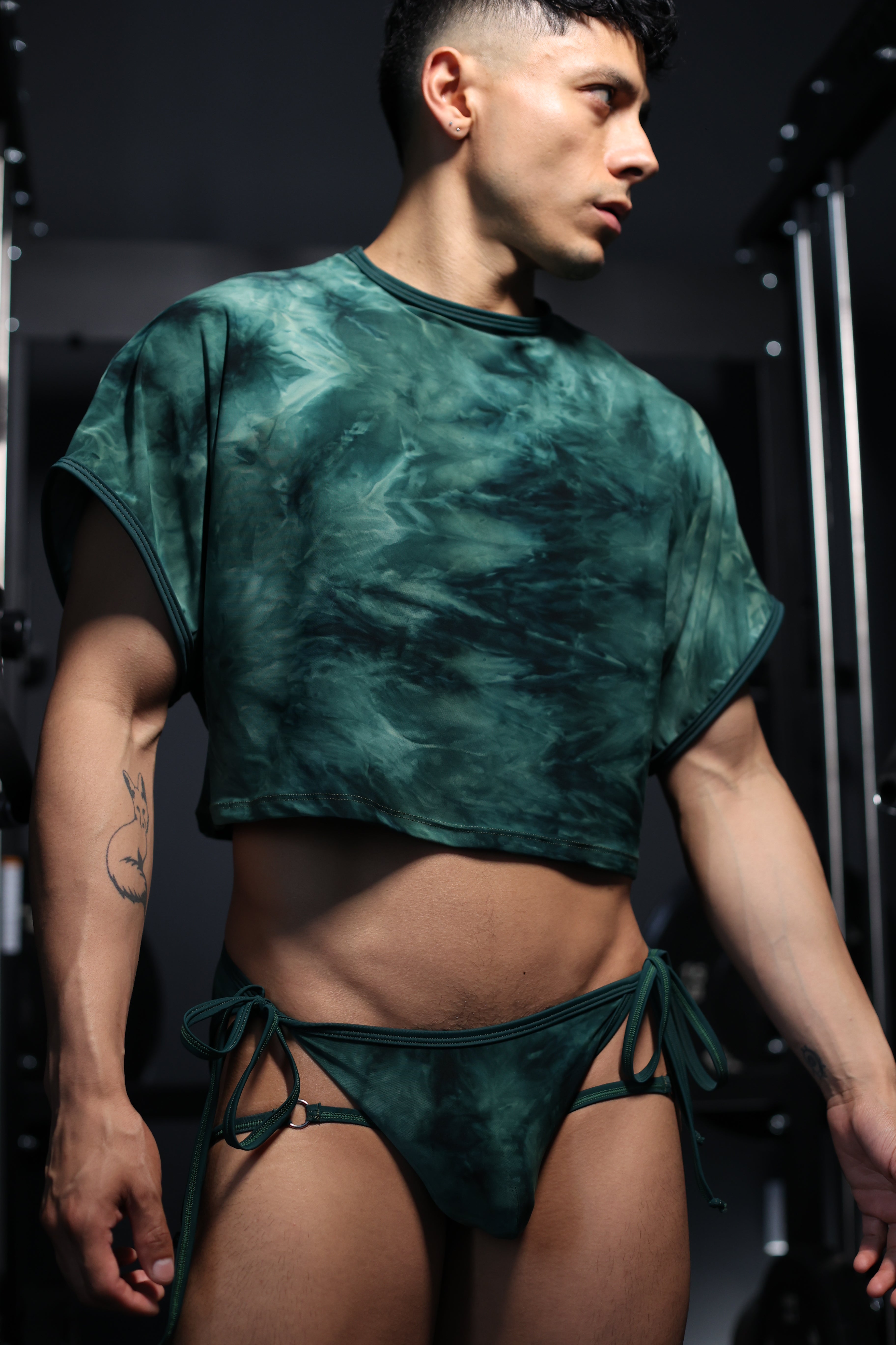 Emerald Mist Crop Top