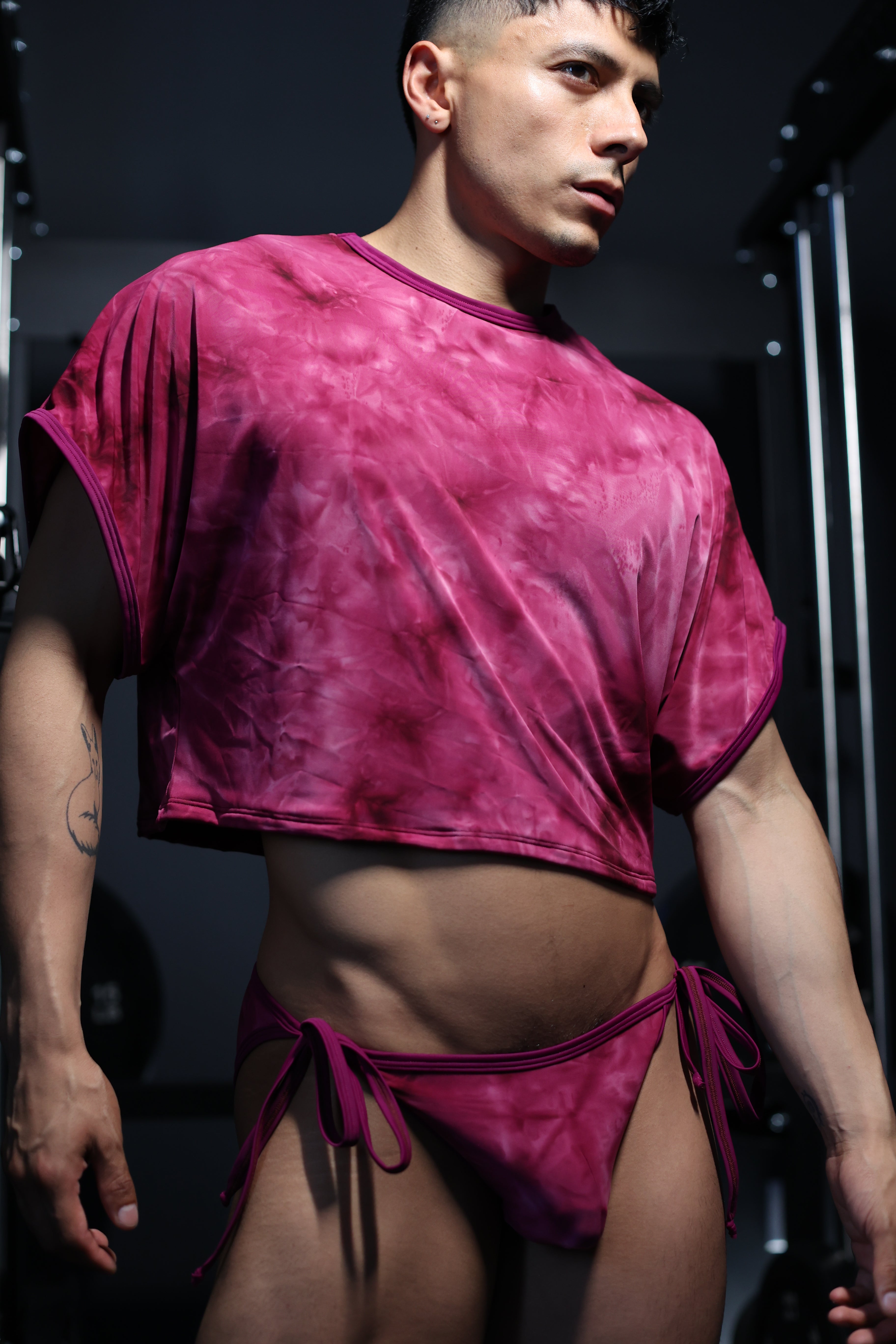 Merlot Mist Crop Top