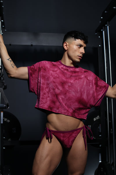 Merlot Mist Crop Top