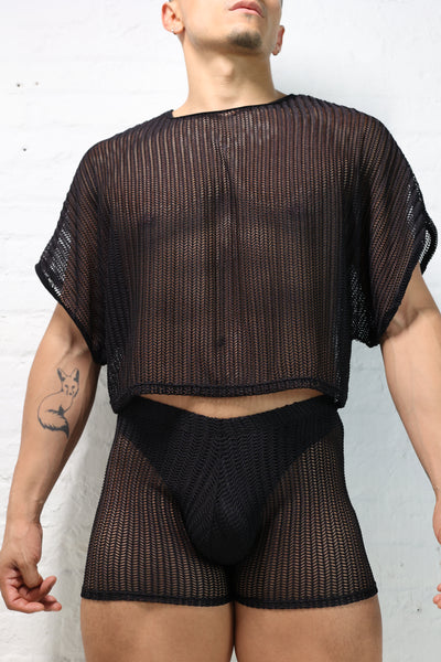 Black Net Trunk