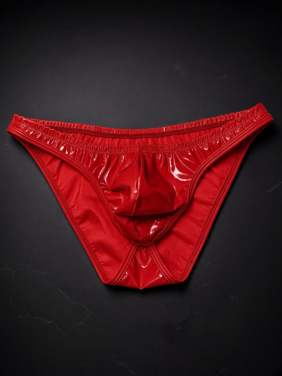 The Leather Cheeky Brief