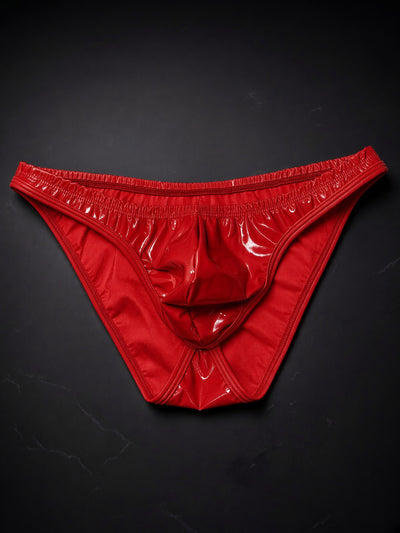 The Leather Cheeky Brief
