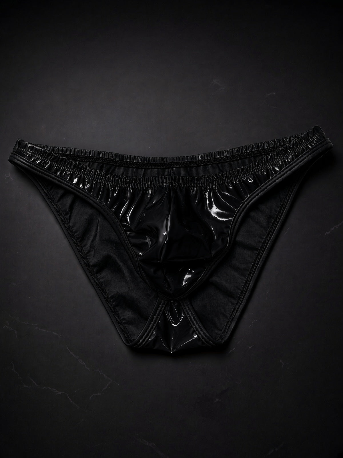 The Leather Cheeky Brief