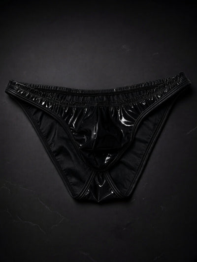 The Leather Cheeky Brief