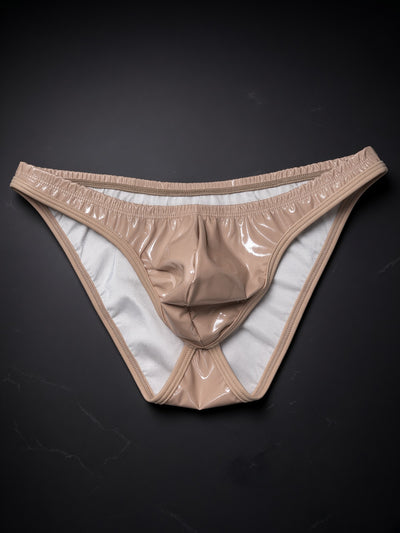 The Leather Cheeky Brief