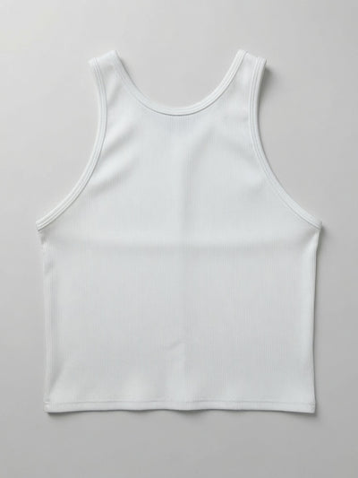 The Ribbed Crop Tank
